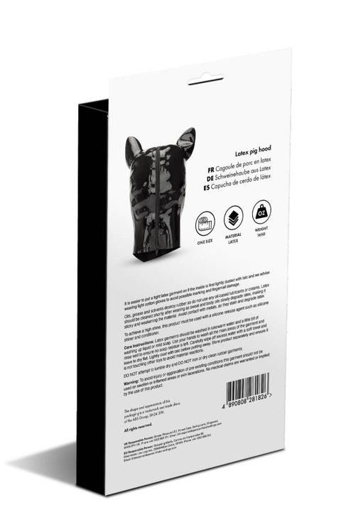 Prowler RED Latex Pig Hood