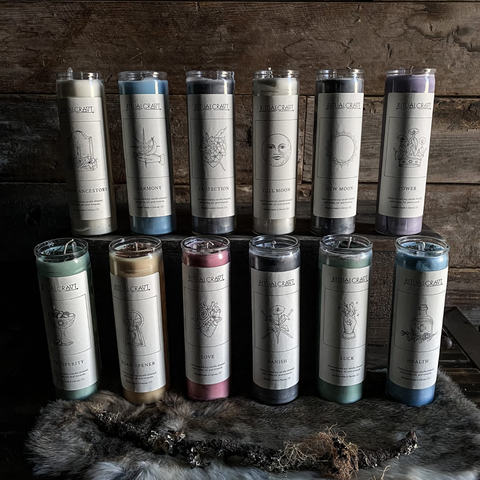 Banish. Dressed Candle