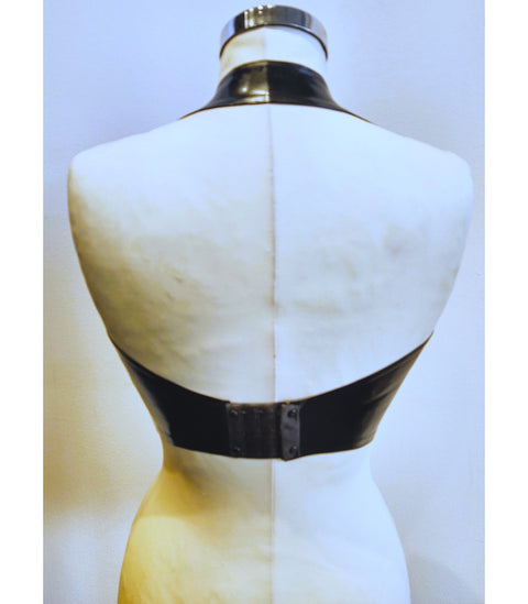 Latex Halter Top