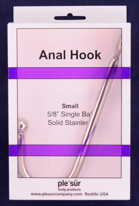 Bondage - Anal Hook for Rope - Single Small Ball