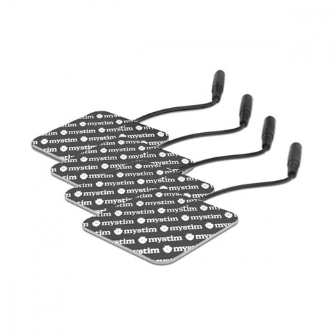 Electrodes 4-Pack, Square | Mystim