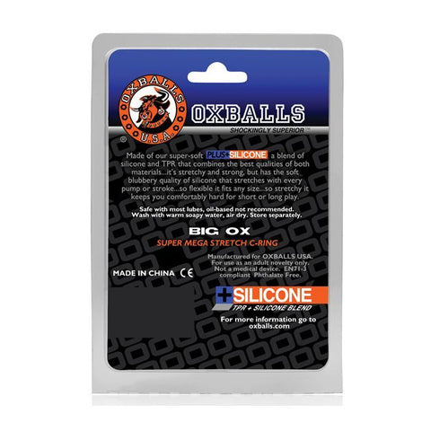 Big Ox Cockring - Black Ice | Oxballs