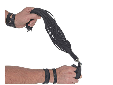 Conductive Rubber Flogger, For Use w/ Violet Wand