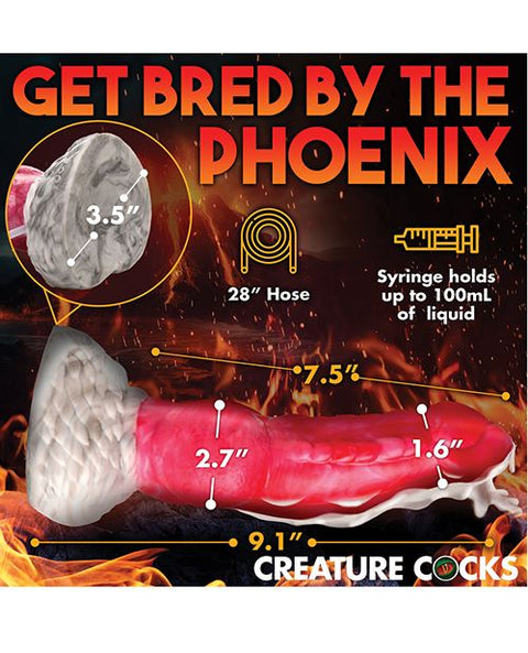 Resurrector Phoenix Squirting Silicone Dildo