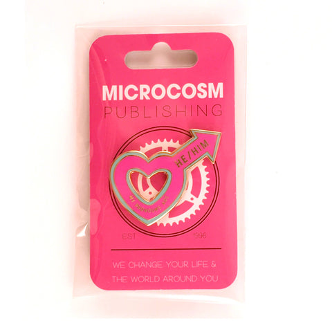 My Pronouns are He/Him Enamel Pin