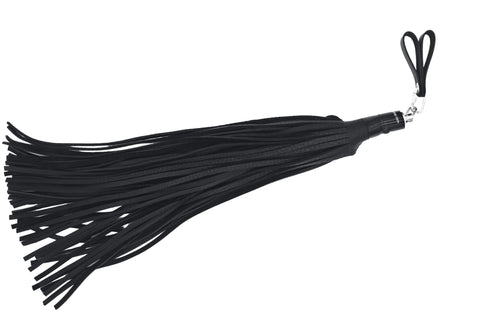 Bull Hide Floggers: 1/4″ Inch Falls With Finger Loop