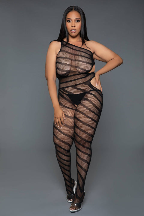 2374 Crazy For You Bodystocking Catsuit