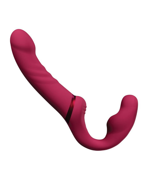 Lapis Vibrating Strapless Strap On | Lovense