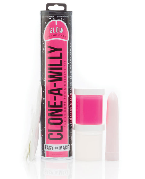 Clone-A-Willy Kit: Vibrating Glow in the Dark