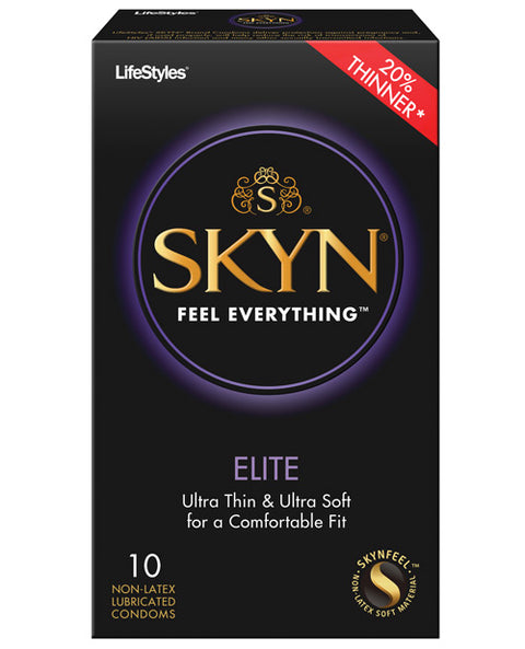 Latex Free Condoms Elite 12 Pk | SKYN