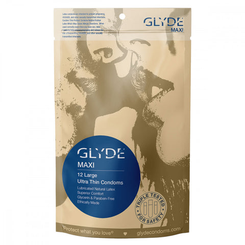 Maxi Condoms 12pk | Glyde