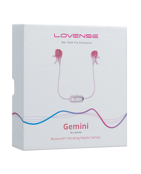Gemini Vibrating Nipple Clamps | Lovense
