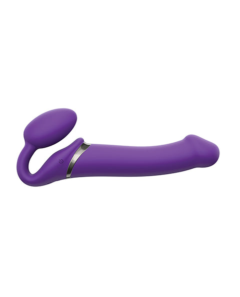 Bendable Vibrating Strap-on Purple | Strap-On-Me