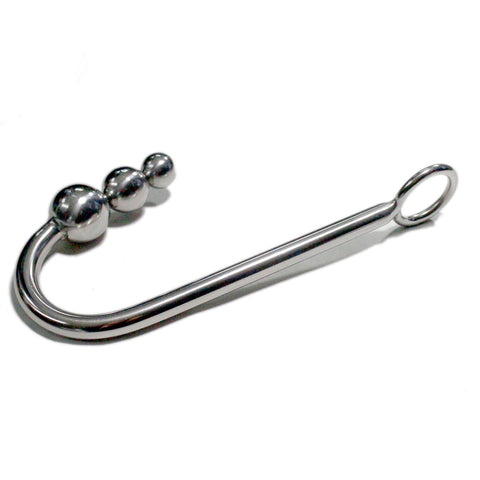 Stainless Steel 3-Ball Anal Hook
