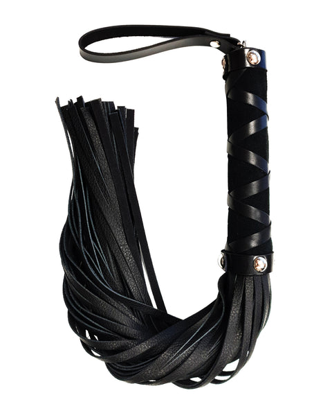 Short Leather Flogger | Rouge