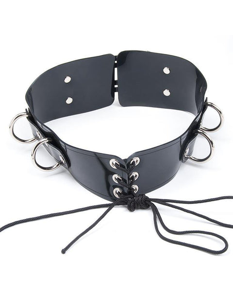Lockable PVC Waist Cincher Belt | The Stockroom