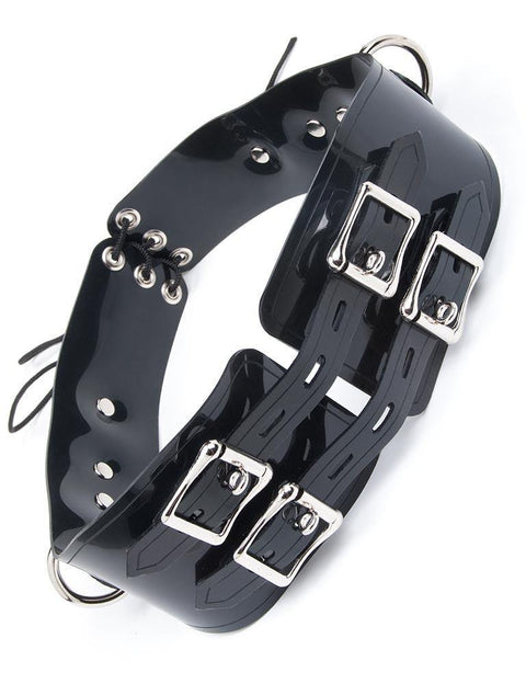 Lockable PVC Waist Cincher Belt | The Stockroom