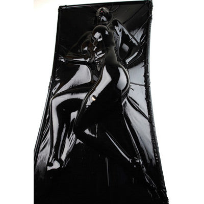 Black Latex Vacuum Bed