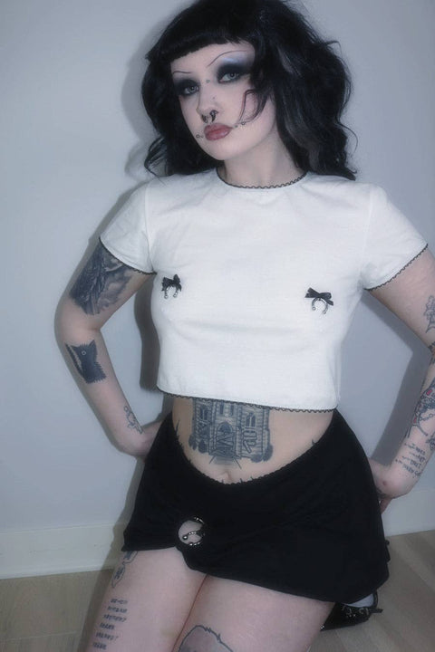 You Will Be There Baby Tee | The End Lingerie