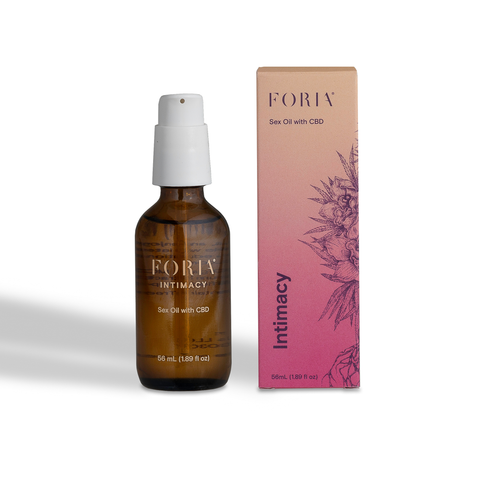 Intimacy Sex Oil with CBD 2oz | Foria