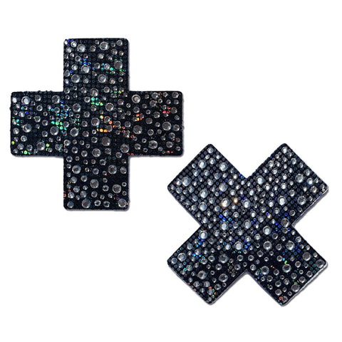 Black Crystal Crosses | Pastease