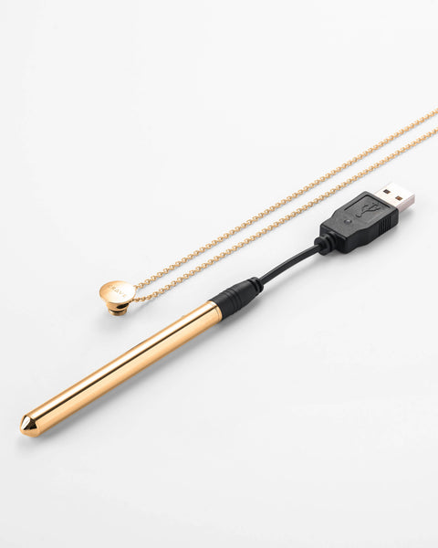 Vesper 2 Vibrator - 24 KT Gold