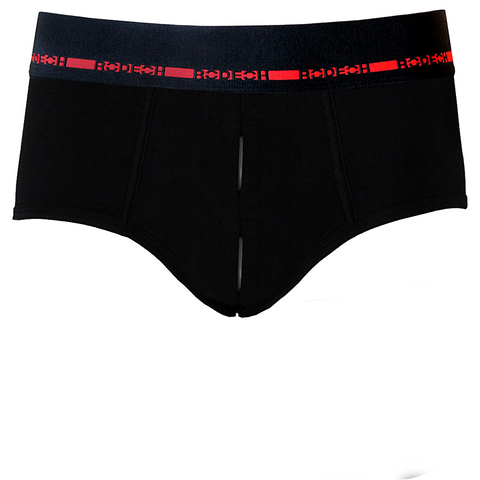 High Rise Brief+ Harness - Black| RodeOh