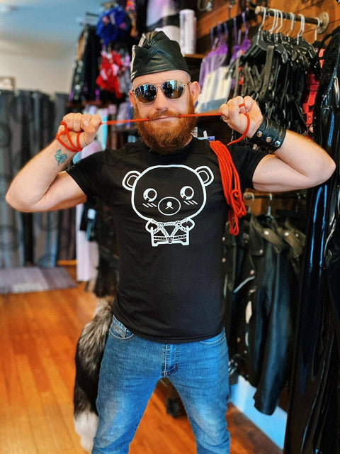 Teddy F*cker (White/Black) - T-Shirt