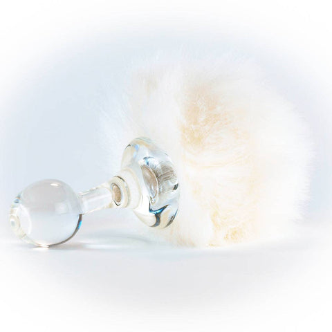 Classic Magnetic Faux Fur Bunny Tail Short-Small Plug