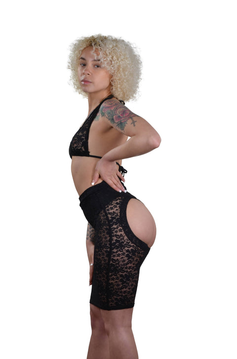 Lace Spanking Skirt