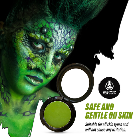 Poison Ivy Green Face & Body Paint | MANIC PANIC