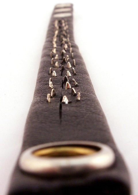 Pin Prick Leather Cock Strap | Rouge