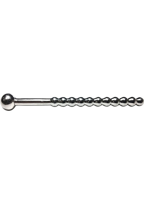 Hollow Beaded Urethral Sound with Stopper | Rouge