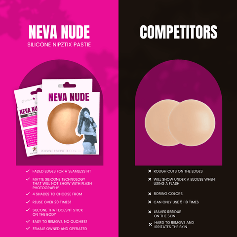 Ice Queen Silicone Nipple Cover Pasties | Neva nude
