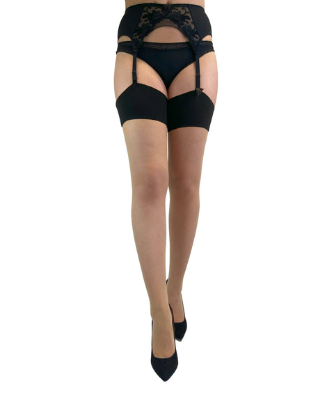 Premium Snake Back Seam Stockings - Clearance