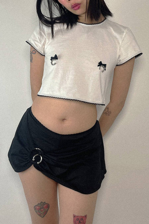 You Will Be There Baby Tee | The End Lingerie