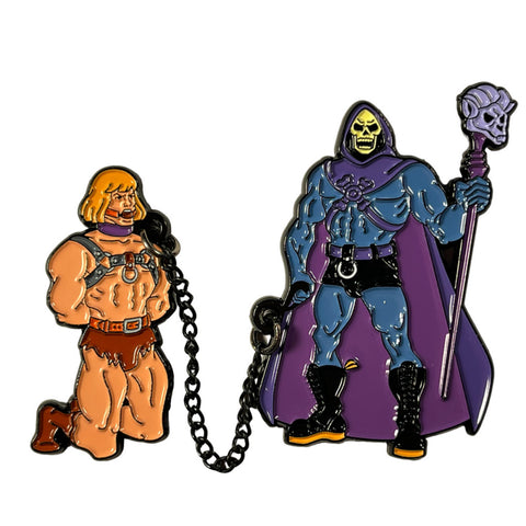 Skeletor Chained He-Man Duo Pin | Geeky & Kinky