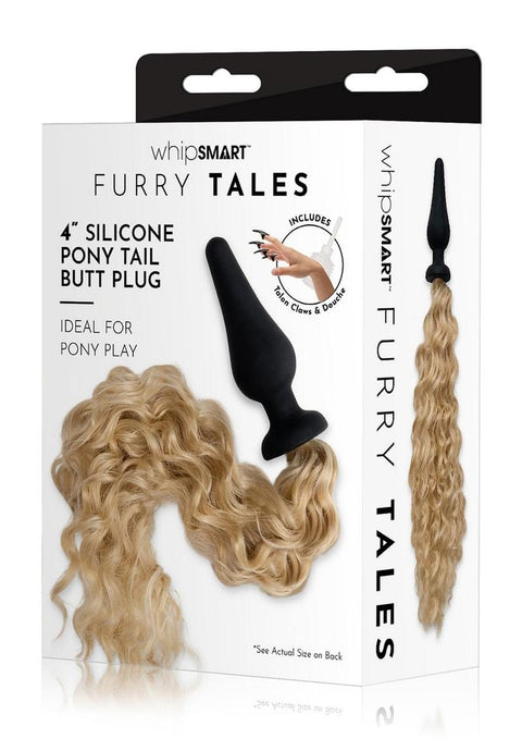 Pony Tail Butt Plug - Blond | Furry Tails