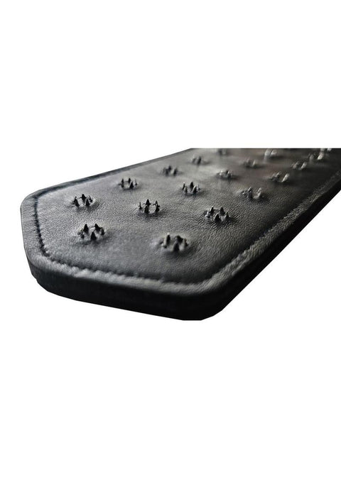 Leather Pin Prick Paddle | Rouge