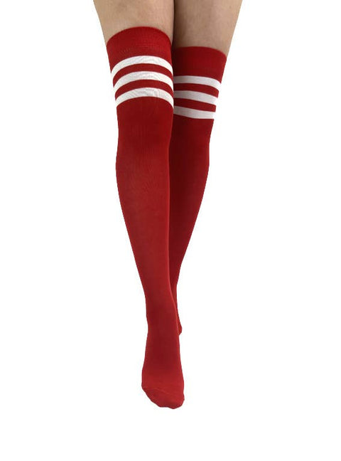 Referee Over The Knee Socks