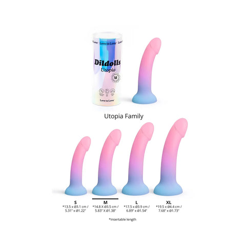 Dildolls - Utopia | Love to Love (Multiple Sizes)