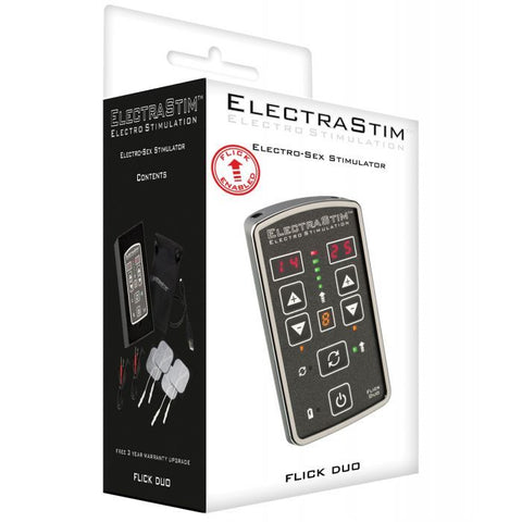 Flick Duo Stimulator Pack EM80-E | ElectraStim