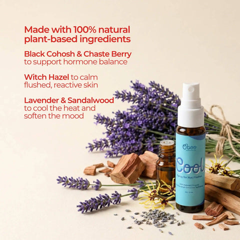 Cool Spray for Hot Flashes | Oboo