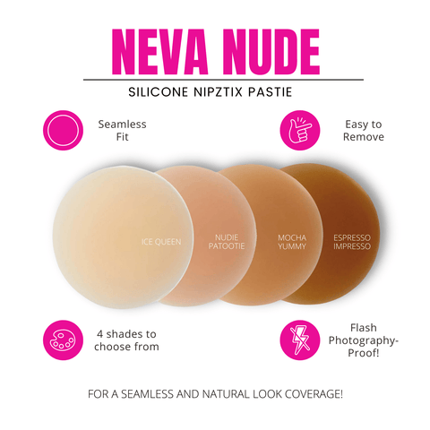 Espresso Silicone Pasties | Neva Nude