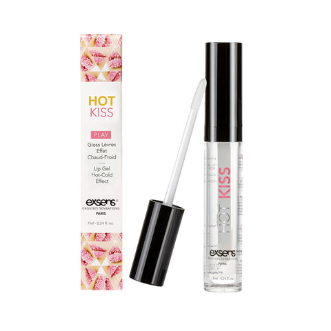 Hot Kiss - Arousal Lip Gloss (Strawberry) | Exsens