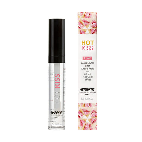 Hot Kiss - Arousal Lip Gloss (Strawberry) | Exsens