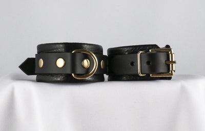 Black Panther Cuffs | Aslan Leather
