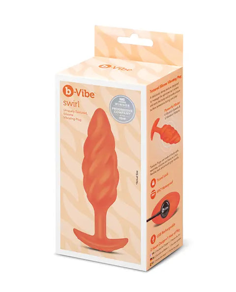 Swirl Texture Plug | b-Vibe