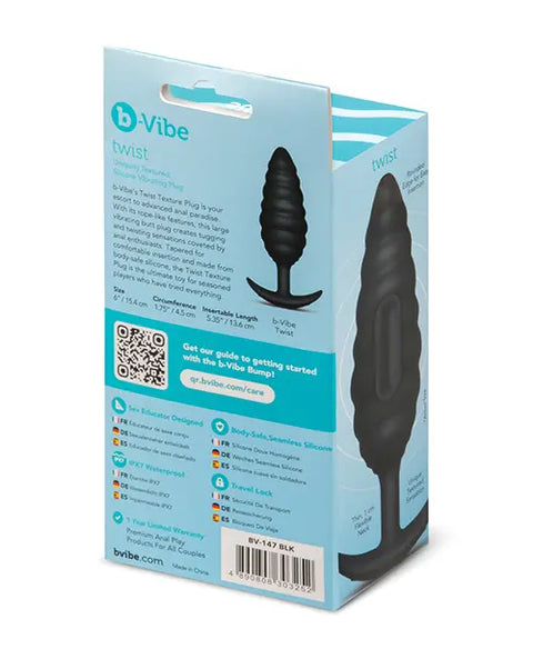 Twist Texture Plug | b-Vibe
