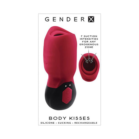Body Kisses Vibrating Suction Massager | Gender X